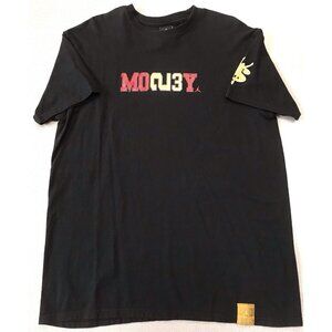 Vintage Jordan 23 Men's Logo Swingman MONEY Short Sleeve T-Shirt Black Size XL